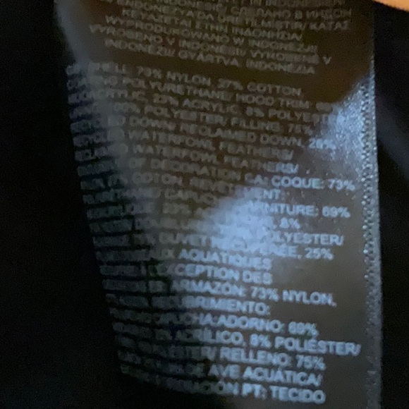 THE NORTH FACE WOMENS ARTIC WATER REPELLENT 550-Fill power Down PARKA SIZE 1X - Picture 6 of 13